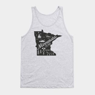 Minnesota State Graphic Tank Top